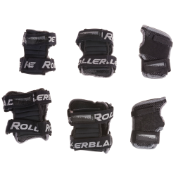 067P0100100 Rollerblade X-GEAR 3 PACK BLACK													