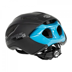 903290 Helmet Powerslide Tornado black/teal Size 55-58														