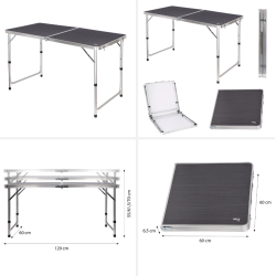 NC1605 Abisal CAMPING TABLE NILS