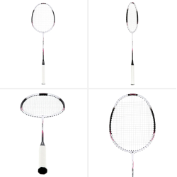 NR305 Abisal CARBON ISOMETRIC/BADMINTON ROCKET+COVI