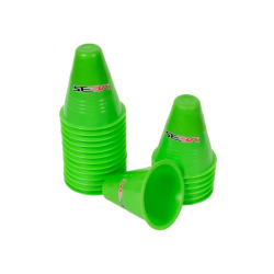 CONDD-GR SEBA SLALOM CONES PACK x20 - DUAL DENSITY - GREEN