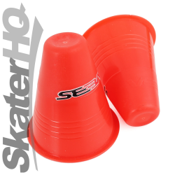 CONDD-RED SEBA SLALOM CONES PACK x20 - DUAL DENSITY - RED