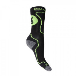 06A56800T83 Rollerblade Kids socks NERO/VERDE 31-34