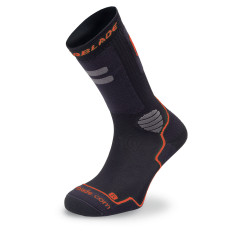 06A85000741 Rollerblade Performance High socks Black/R 43-46