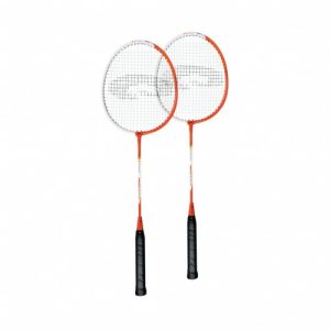 Rachete de badminton Spokey FIT ONE, design modern, culori vibrante, ideal pentru jucători de toate nivelurile.