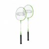 Rachete de badminton Spokey FIT ONE, design modern, cu mâner ergonomic și animație colorată, destinate atât jucătorilor începători cât și celor avansați.