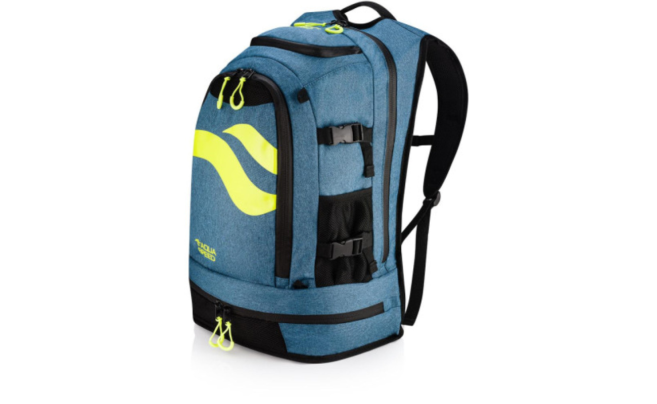Set de antrenament sportiv Aqua Speed Maxpack culoare alb-negru, cod 240, destinat pentru exerciții acvatice și fitness.