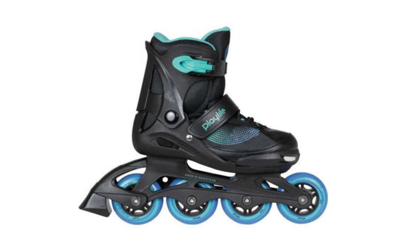 Aparat de fitness compact pentru antrenamente acasă, în culoare negru și roșu, ideal pentru exerciții de forță și tonifiere corporală