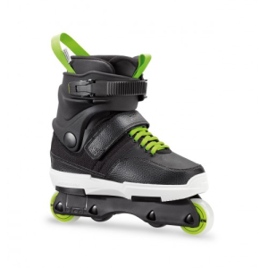 Pantofi sport de marcă NJR în culorile negru și verde acid, model 078481009C5, disponibile în dimensiunea 37-38.5.