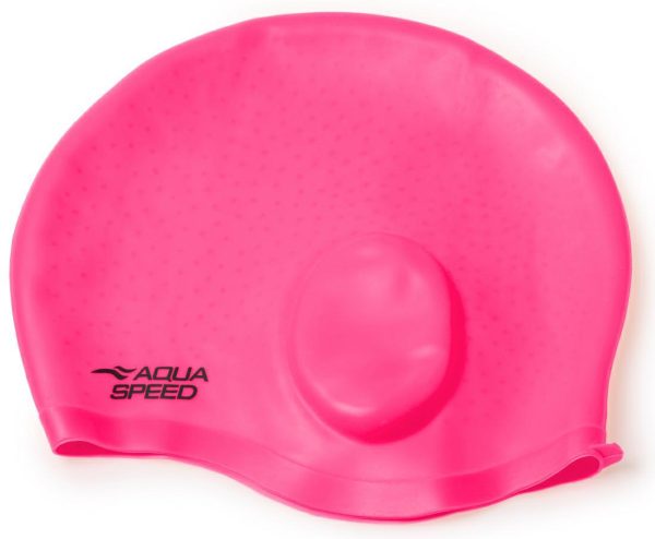 Căciulă de înot AQUA SPEED Comfort col.03, culoare vibrantă, din material elastic și confortabil, ideală pentru înotători de toate nivelurile.