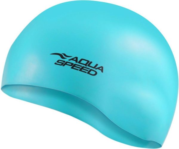 Shapcă de înot AQUA SPEED MONO col.02(111), design simplu și elegant, fabricată din material rezistent, ideală pentru utilizare frecventă în apă.