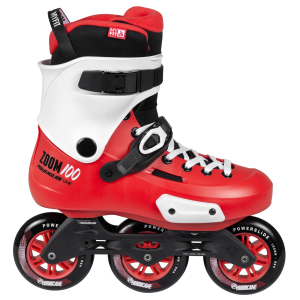 Patine pe role Powerslide Zoom Trinity 100, mărimea 39-40, design modern și culori vibrante, perfect pentru sporturi pe role.