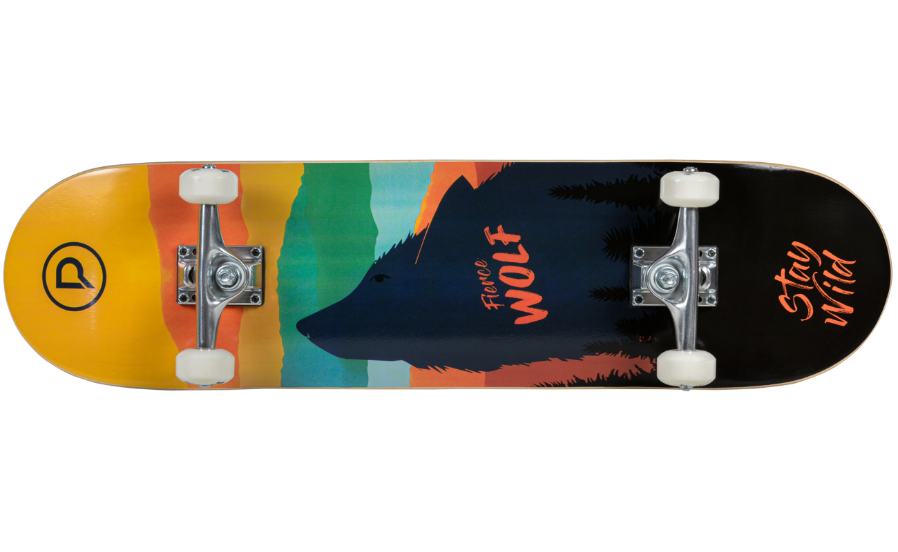 Tampon de schi Playlife Firce Wolf dimensiune 31×8, cod 880307, pentru echipament sportiv