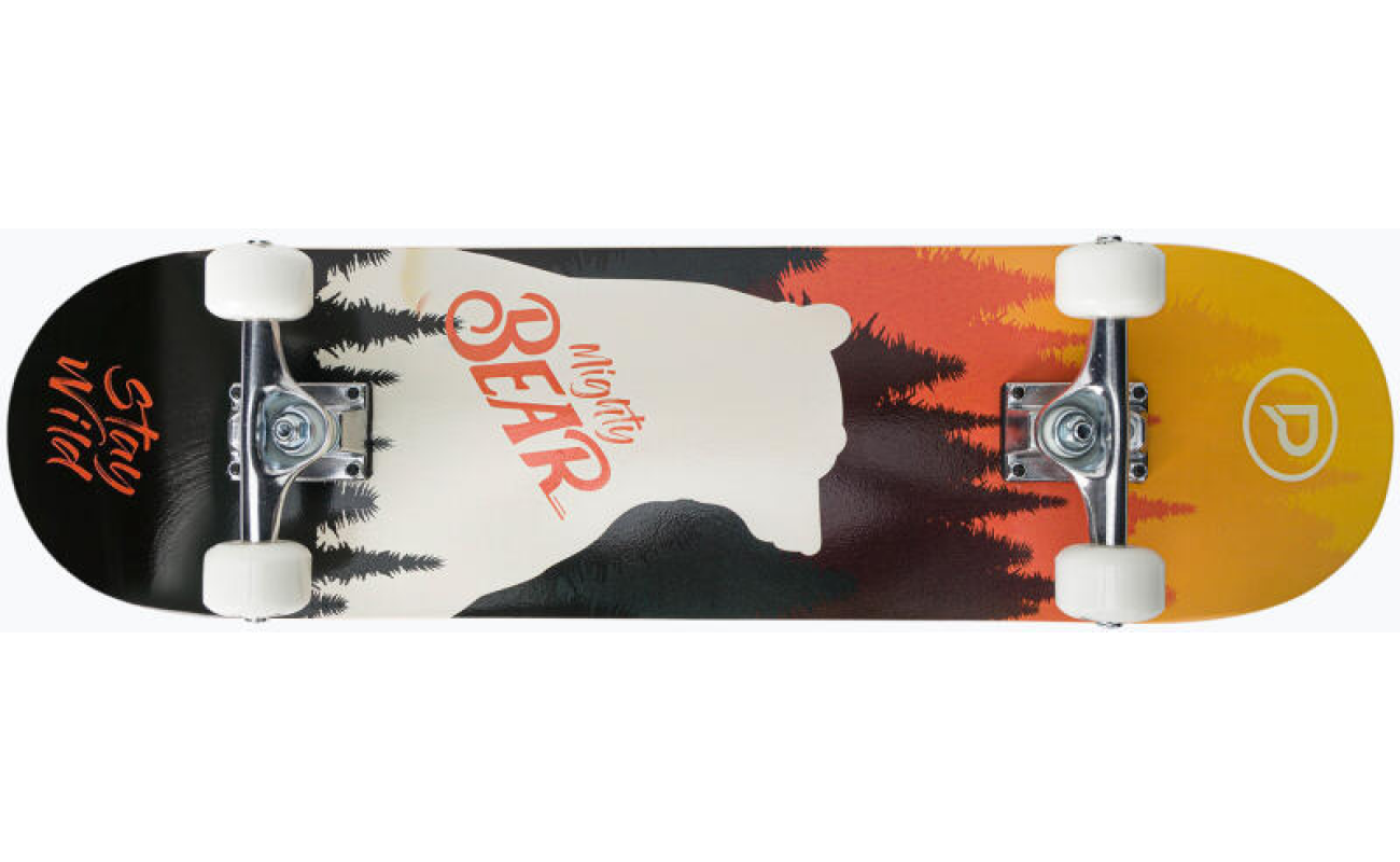 Placă de skateboard Playlife Mighty Bear, dimensiune 31×8, cod 880309, prezentată pentru echipament sportiv în magazinul de sport