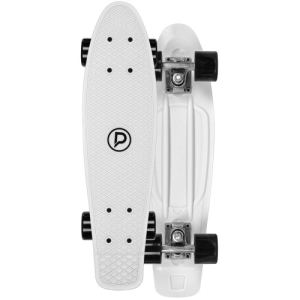 Peniți Playlife Vinylboard 22*6 alb-negru, cu un design modern și sportiv, ideal pentru plimbări și distracție în aer liber.