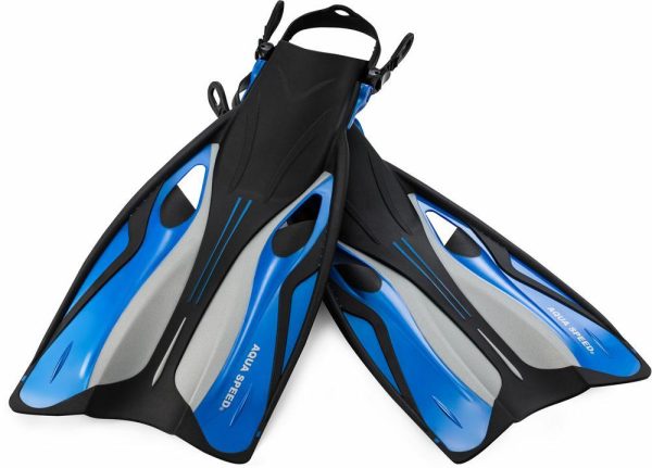 Aripi de înot AQUA SPEED SWIFT mărimea 41-45 culoarea 11 (707) în magazinul de echipamente sportive active, demonstrarea produsului pentru înot eficient și sporturi acvatice.