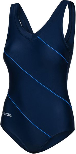 Costum de baie întreg AQUA SPEED SOPHIE, mărimea 44, culoarea 49, cu design atractiv, ideal pentru activități acvatice.