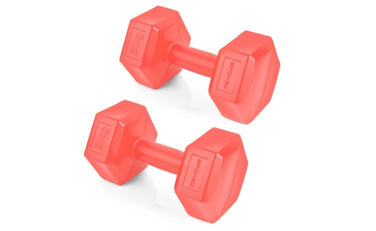 Haltere Spokey MONSTER de 1×3 kg, cod 920898, pentru fitness și antrenamente de forță