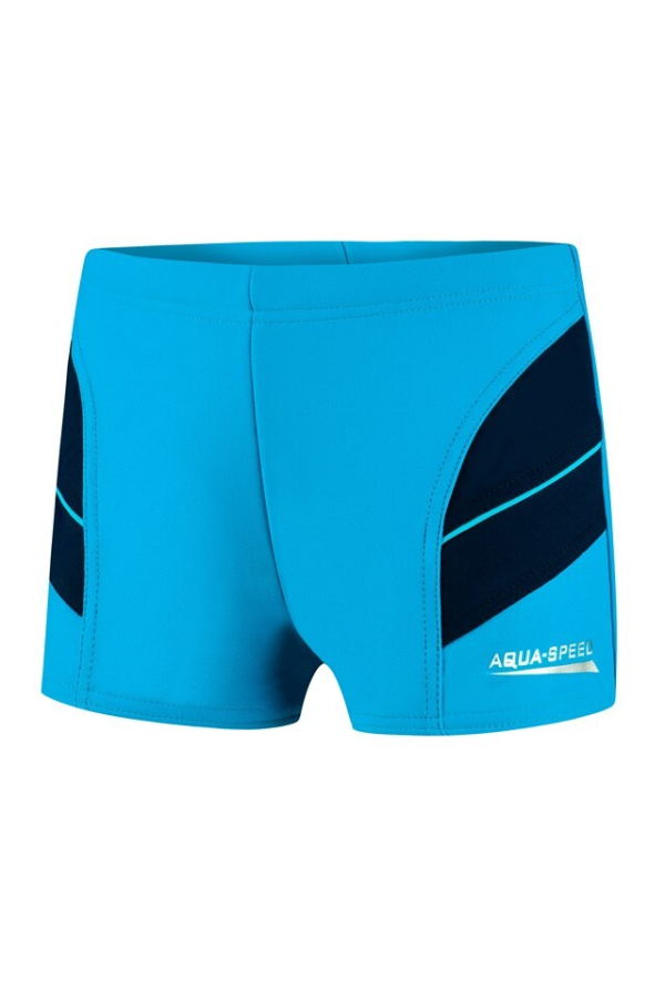 Pantaloni de baie pentru copii AQUA SPEED ANDY, dimensiunea 116, culoarea 24, cu un design colorat și confortabil, ideal pentru înot.