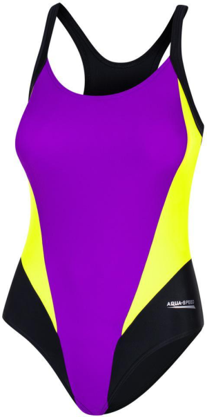 Costum de baie întreg AQUA SPEED SONIA, mărimea 42, culoarea 19, prezentat pe un fundal alb.