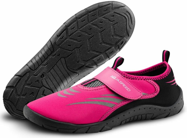 Pantofi de apă AQUA SPEED AQUA SHOE 27C, mărimea 37, cu un design modern și culori vibrante, ideal pentru activități nautice și sporturi acvatice.