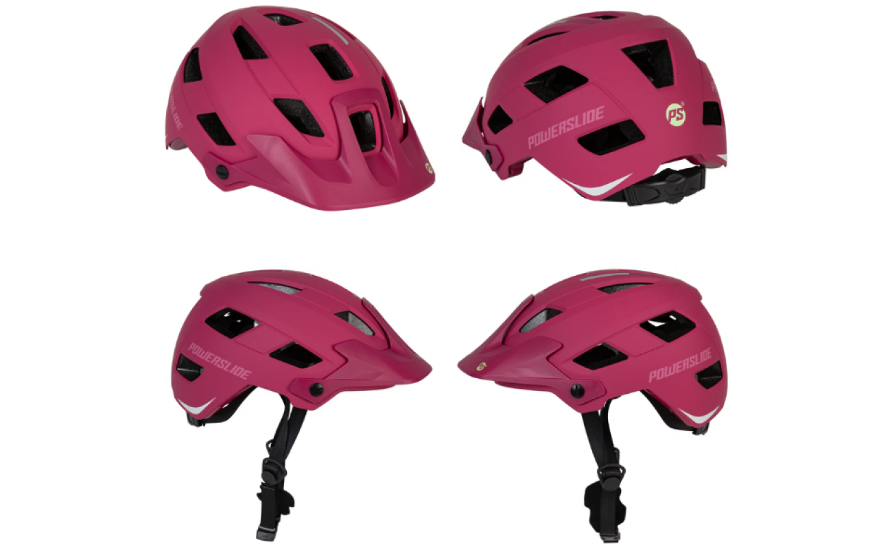 Casca Powerslide PS Guard Berry pentru sportivi, mărimea 55-58, cod 903327