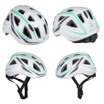 Cască Powerslide Pro Girls II mărimea S, echipament de protecție pentru role, culoare neagră cu detalii albe, produs sport pentru fete