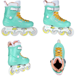 Roleuri Powerslide Zoom Baby Blue mărimea 39-40, cod 908403, pantofi sport pentru role, culoare albastru deschis, pentru sport și recreere