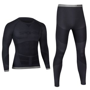 Set de lenjerie termică Spokey DRY HI OPTIMA XL/XXL, fabricat din material respirabil, ideal pentru activități sportive în condiții de temperaturi scăzute.