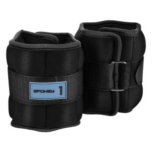 Greutăți pentru încheieturi Spokey FORM de 1 kg, set de 2 bucăți, ideale pentru antrenamente de sport și fitness.