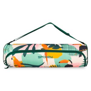 Sacul pentru saltea HOME JUNGLE de la Spokey, cu un design modern și culori vibrante, ideal pentru sport și activități în aer liber.