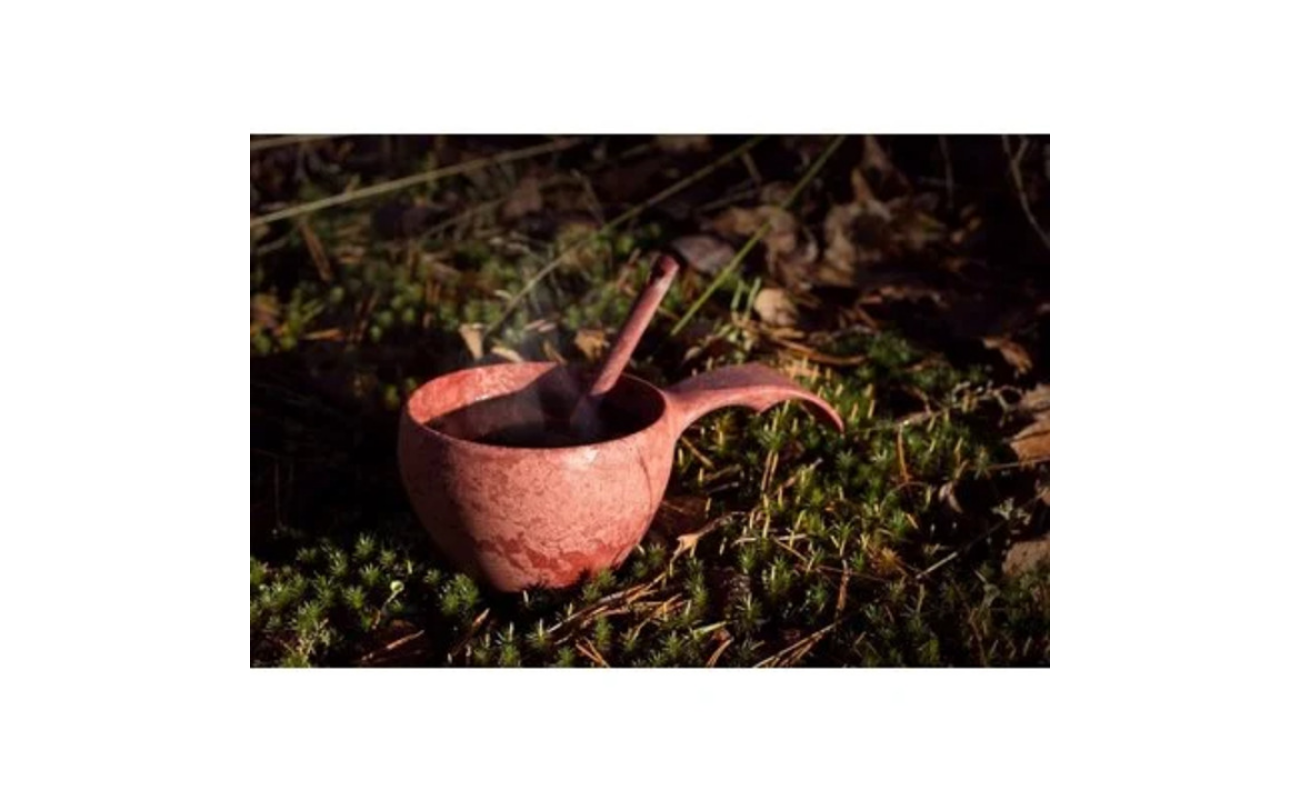 Cana KUPILKA 21 culoare roșu cod 971036 K21R0 - Cana pentru băut, fabricată din material durabil, ideală pentru sport și activități în aer liber