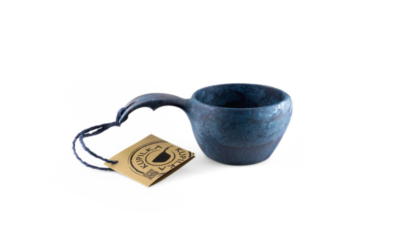 Cana KUPILKA 21, culoare albastru, cod 971203, obiect de uz pentru sport și drumeții