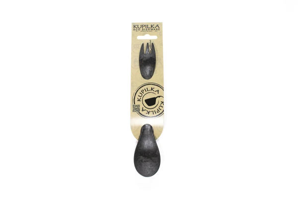 Spork 205 kelo (negru) din gama 977144 S14K-KUPILKA, ideal pentru activități în aer liber.