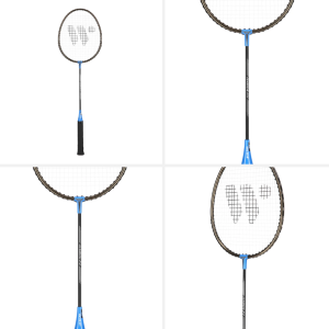 Rachetă de badminton Abisal ALUMTEC 316, cu un design modern și o construcție robustă, ideală pentru jucători de nivel mediu și avansat.