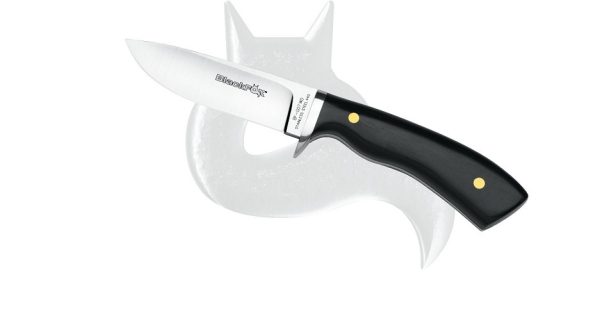 Image a unui cuțit fix BF-007 WD FOX COMPANION cu lamă din oțel 440C, având un design ergonomic și un maner din material antiderapant, expus pe un fundal neutru.
