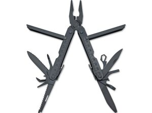 Unelte multifuncționale BF-200 FOX BLACK, cu un design modern și accesorii diverse, ideale pentru pasionații de sport și aventură.
