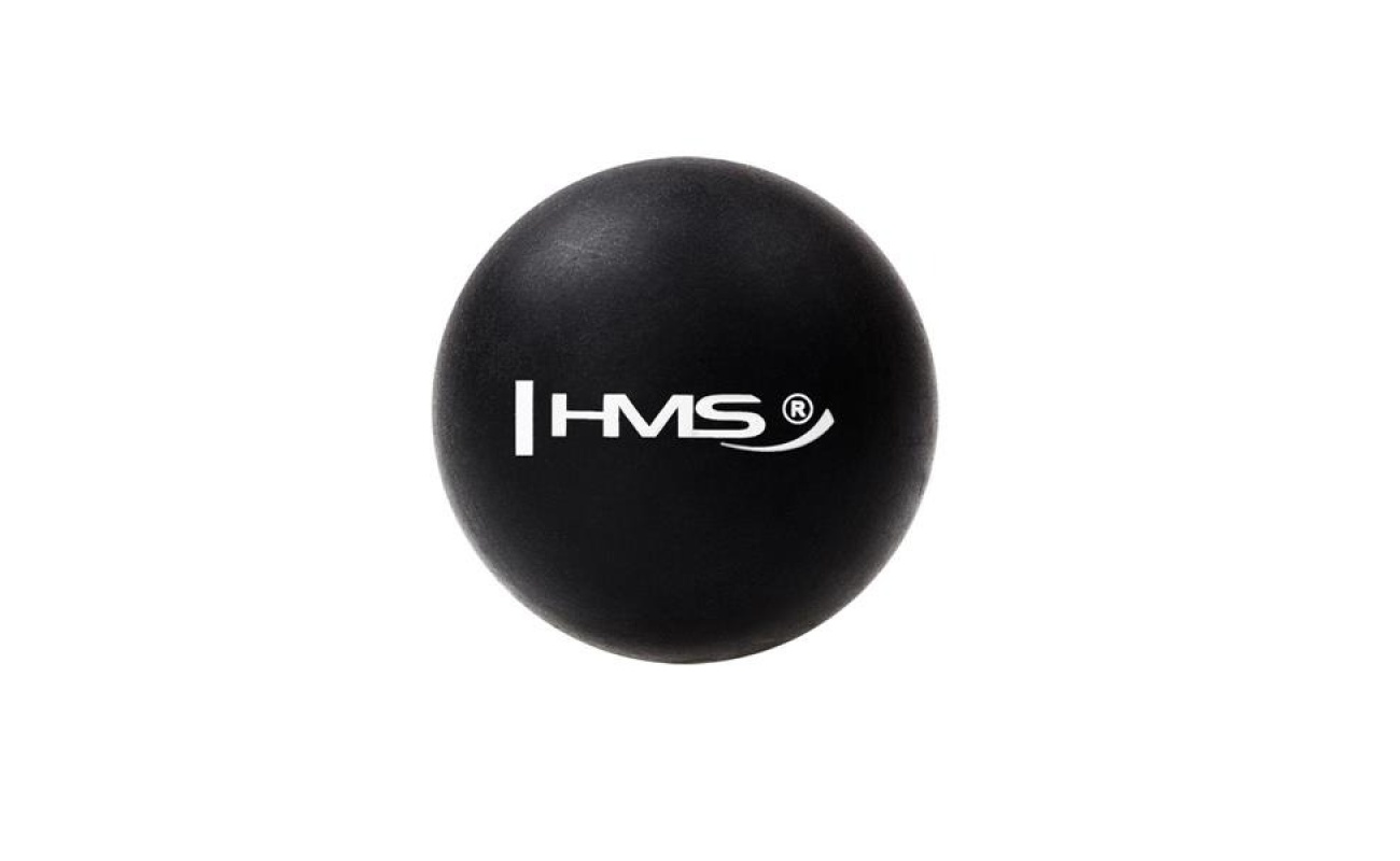 minge de masaj HMS Abisal neagră, model individual, cod BLC01, pentru exerciții de relaxare și întărire musculară