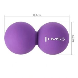 minge de masaj dublă Abisal VIOLET HMS, cu un design modern, ideală pentru relaxare musculară și recuperare sportivă