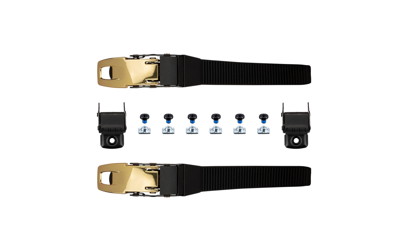 Set de catarame metalice FRBUK-FK-200 SEBA, dimensiune 200mm, inclusiv pereche de catarame pentru bărbați și femei.