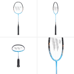 Racheta de badminton WISH FUSIONTEC 918 cod Abisal, produs de echipament sportiv, cu maner și bobină, imagine thumbnail