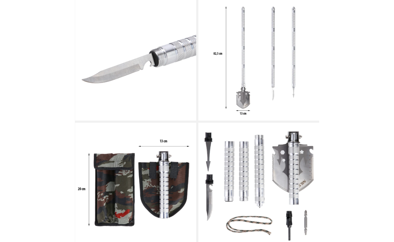 Lopată multifuncțională NILS cod NC1752 Abisal, imagine miniatură pentru pagina de produs în magazinul de echipamente sportive