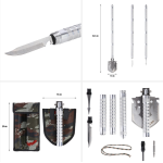 Lopată multifuncțională NILS cod NC1752 Abisal, imagine miniatură pentru pagina de produs în magazinul de echipamente sportive