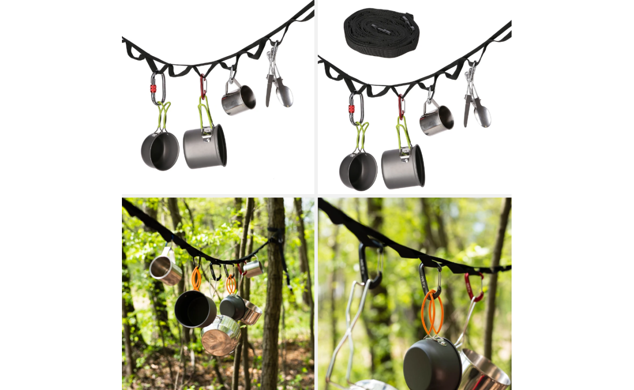 Organizator de funii Abisal ROPE ORGANIZER NILS CAMP cod NC1771, produs pentru echipamente sportive, cu design practic pentru organizarea funiilor.