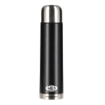 Termos NILS CAMP Abisal Black, cod NCC07, recipient termo pentru sport, de culoare neagră