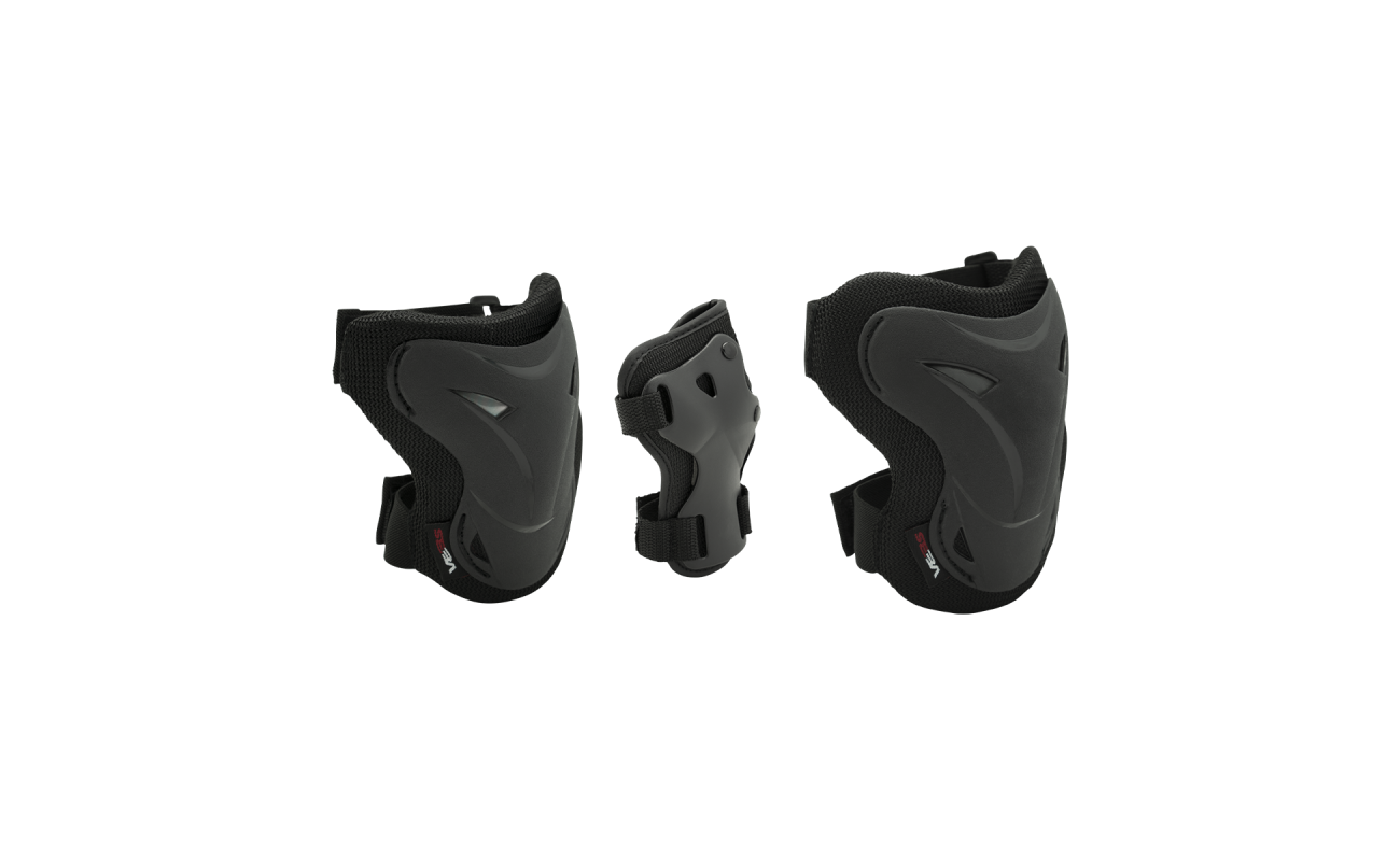 Set de protecții ușoare PRO-LP-PK3-S SEBA, pachet de 3 bucăți, pentru sporturi, dimensiune mică.