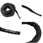 Sfoară de sărit Abisal TRAINING ROPE WITH COVER HMS cod RP03, imagine thumbnail pentru echipament sportiv destinat săriturilor de antrenament, produs disponibil în magazinul de echipamente sportive