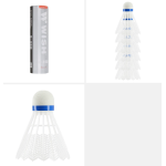 Set de 6 voleiboluri din nylon S-350 Abisal, cu un design colorat și rezistent, perfect pentru antrenamente și meciuri.