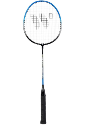 Rachetă de badminton Abisal STEELTEC 9, model albastru, cu un design modern și ergonomic, ideală pentru jucătorii de toate nivelurile.