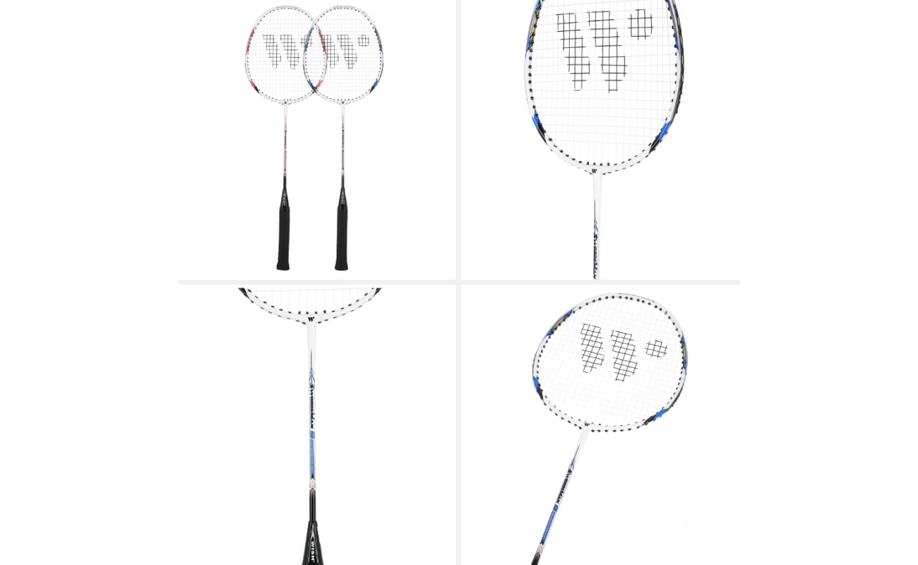 Set de rachete de badminton WISH STEELTEC 9K, imagine thumbnail, cu design modern pe pagina Set de rachete de badminton WISH STEELTEC 9K cod Abisal